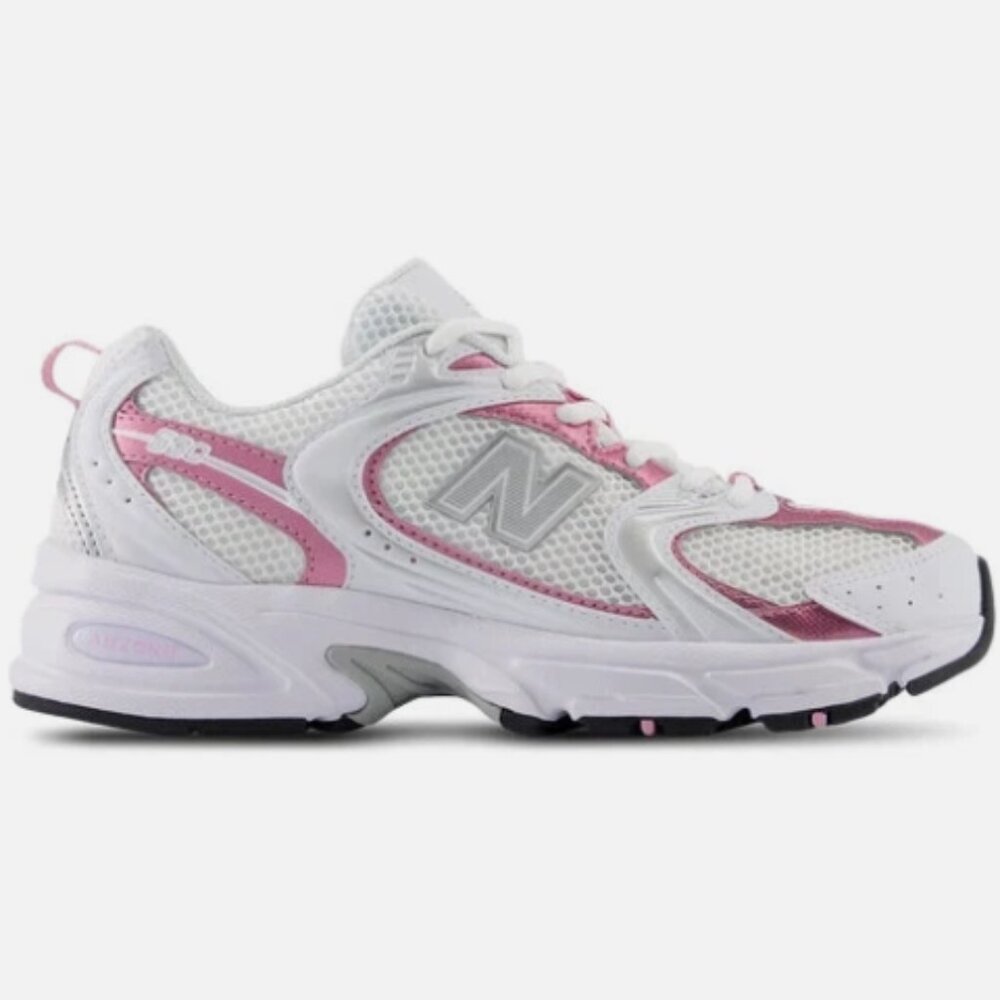 New Balance White Pink Women's Sneakers